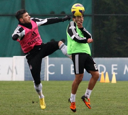 Beşiktaş, Fenerbahçe maçı hazırlıklarını sürdürdü