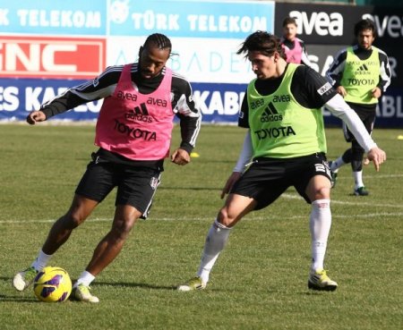 Beşiktaş, Galatasaray maçının hazırlıklarına devam etti