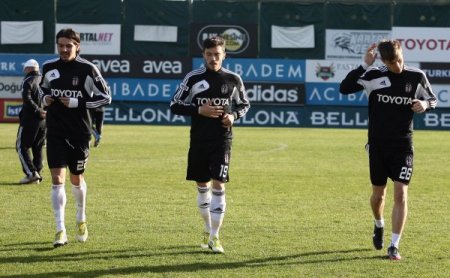 Beşiktaş, Galatasaray maçının hazırlıklarına devam etti