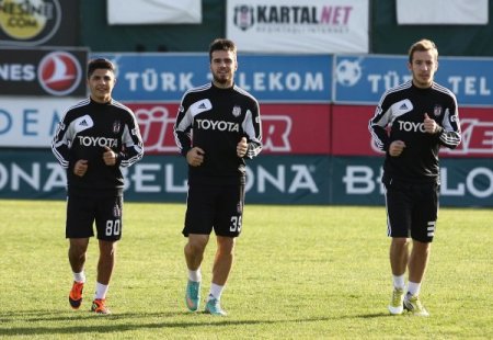 Beşiktaş, Galatasaray maçının hazırlıklarına devam etti