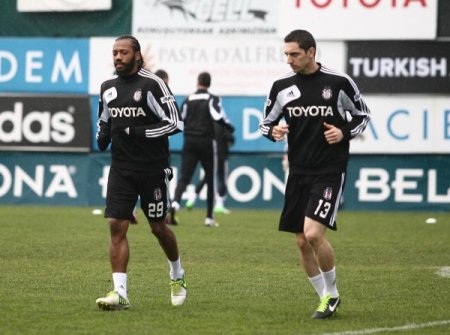 Beşiktaş, Galatasaray maçının hazırlıklarını sürdürdü