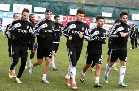 Beşiktaş, Gaziantepspor karşılaşmasının hazırlıklarını sürdürdü