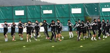Beşiktaş, İstanbul BBSK maçının hazırlıklarını sürdürdü