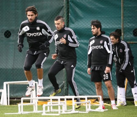 Beşiktaş, Kayserispor maçı hazırlıklarını sürdürdü