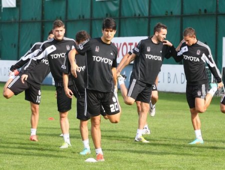 Beşiktaş, Mersin İdman Yurdu maçı hazırlıklarını sürdürdü