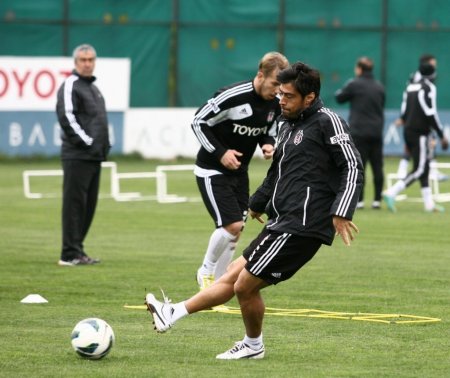 Beşiktaş, Mersin İdmanyurdu maçının hazırlıklarını sürdürdü