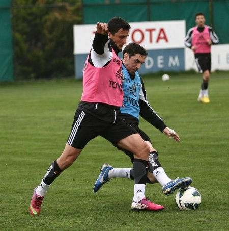 Beşiktaş, Mersin İdmanyurdu maçının hazırlıklarını sürdürdü