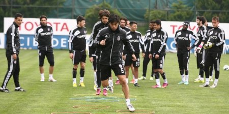 Beşiktaş, Mersin İdmanyurdu maçının hazırlıklarını sürdürdü
