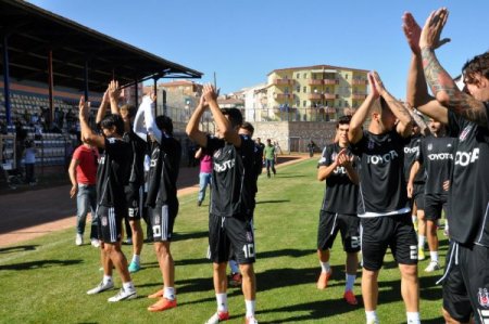 Beşiktaş, Niğde'de coşkuyla karşılandı