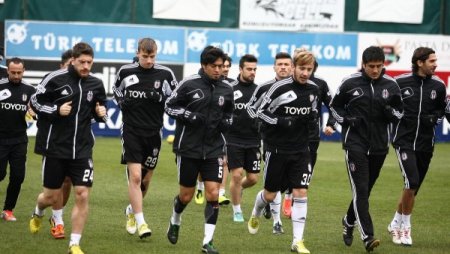 Beşiktaş, Sivasspor maçı hazırlıklarını tamamladı