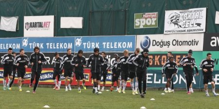 Beşiktaş, Sivasspor maçının hazırlıklarını sürdürdü