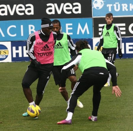 Beşiktaş, Sivasspor maçının hazırlıklarını sürdürdü