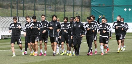 Beşiktaş, Trabzonspor maçı hazırlıklarını sürdürdü
