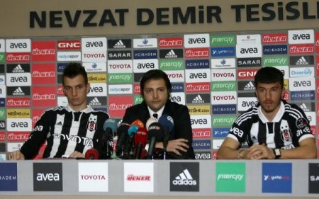 Beşiktaş, yeni transferlerine resmi imzayı attırdı