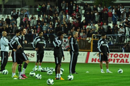 Beşiktaş Fethiye'deki ilk idmanını yaptı