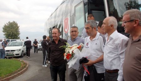 Beşiktaş kafilesi Bolu'ya ulaştı