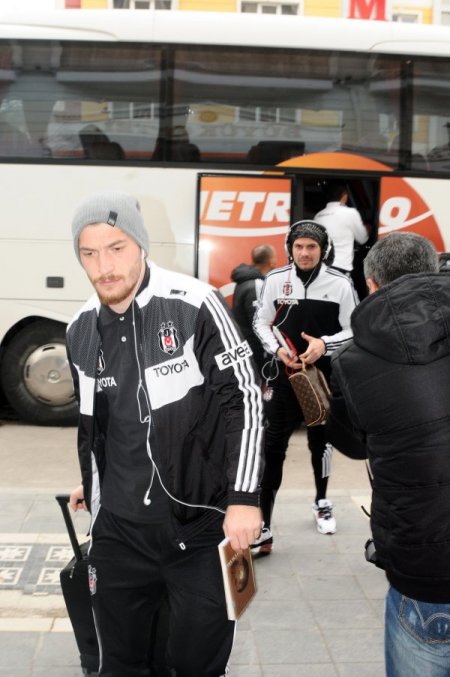 Beşiktaş kafilesi Sivas'ta