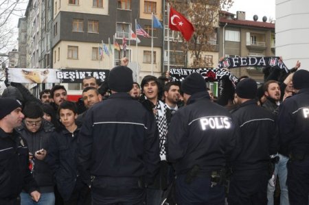 Beşiktaş kafilesi Sivas'ta