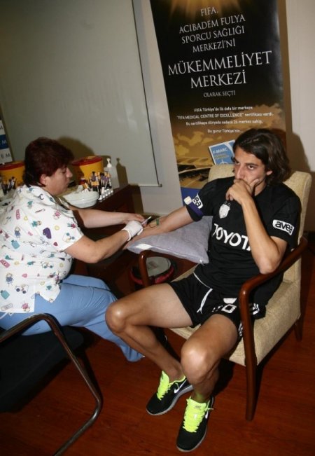 Beşiktaş oyuncuları, testten geçti