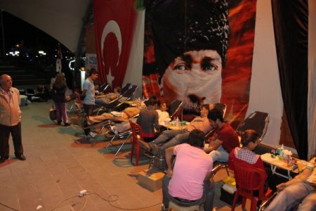 Beşiktaş Taraftarları Derneği 163 ünite kan bağışında bulundu