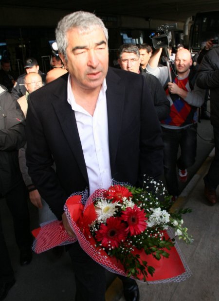 Beşiktaş'a Trabzon'da coşkulu karşılama