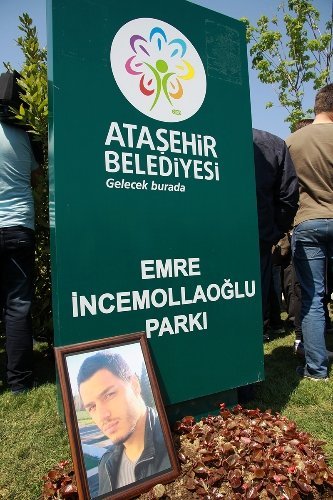 Beşiktaşlı Emre İncemollaoğlu’nun adını taşıyan park açıldı