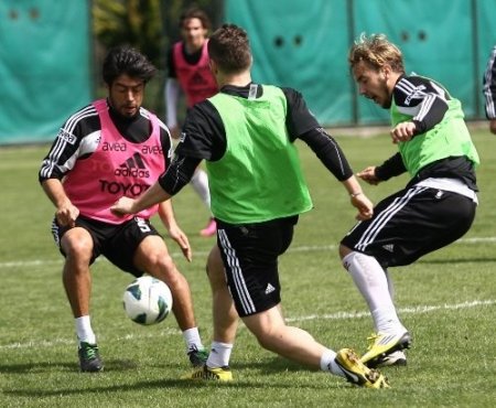 Beşiktaş'ta Bursaspor maçı hazırlıkları sürdü