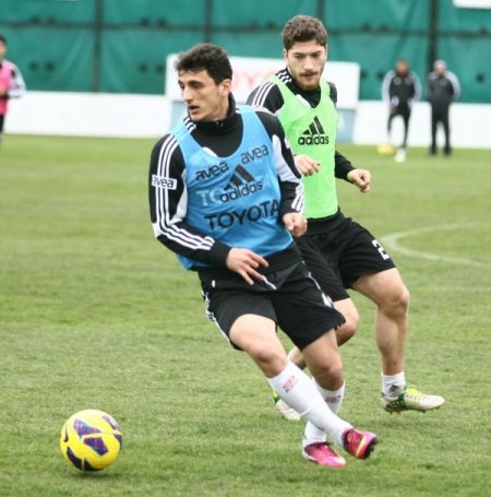 Beşiktaş'ta derbi hazırlıkları devam ediyor