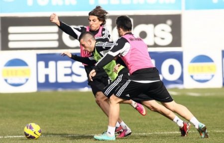 Beşiktaş'ta derbi hazırlıkları sürüyor