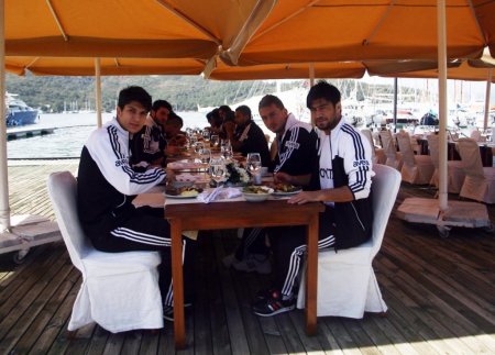 Beşiktaş'ta futbolcular stres attı