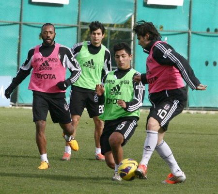 Beşiktaş'ta İstanbul BBSK maçı hazırlıklar sürüyor