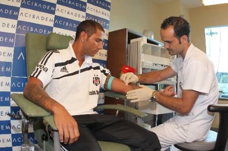 Beşiktaş'ta Quaresma Sağlık Kontrolünden Geçti
