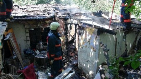 Beşiktaş'ta yangın paniği