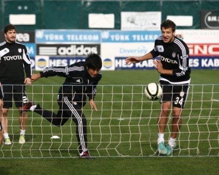 Beşiktaş'ta Ziraat Türkiye Kupası maçı hazırlıkları başladı