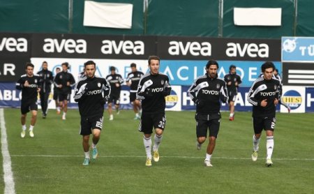Beşiktaş'ta Ziraat Türkiye Kupası maçı hazırlıkları başladı