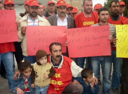 Beşiri Belediyesi İşçileri Açlık Grevine Girdi