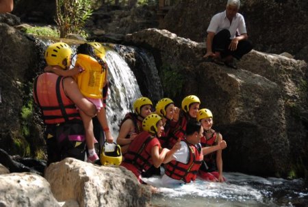 Beşkonak'ta 50 bin Rus turist kanyon turuna çıktı