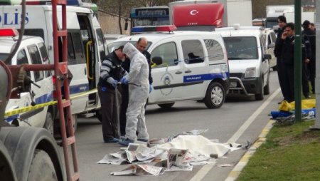 Beton mikserinin altında kalan kadın hayatını kaybetti