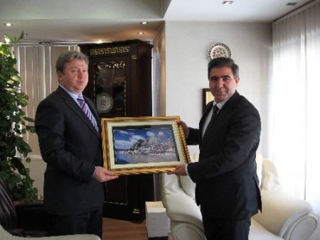 Beyaz Rusya Büyükelçisi Amasya'yı Ziyaret Etti