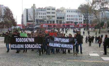 Beyazıt'da Uludere protestosu