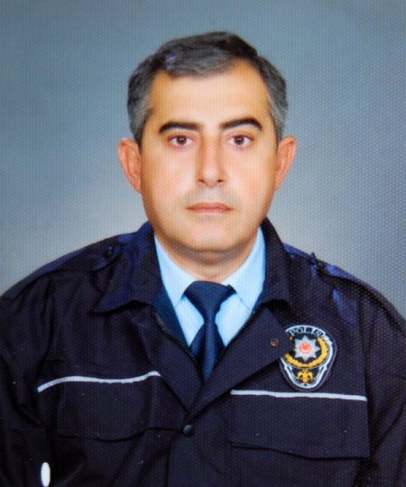 Beyin kanaması sonucu hayatını kaybeden polis için tören düzenlendi