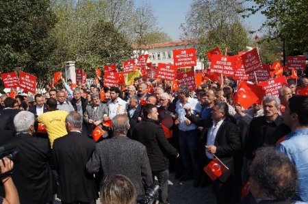 Beykozlular, 2B rayiç bedellerinin düşürülmesi için eylem yaptı