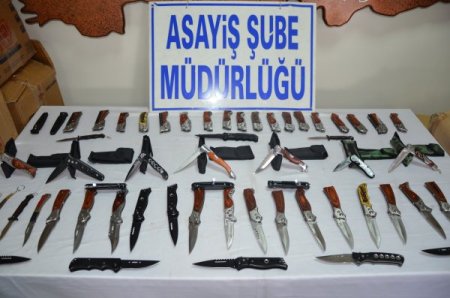 Bıçaklı kavga sayısı arttı, polis operasyon düzenledi: 3 gözaltı