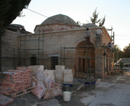 Bilal-i Habeş Mescidi'nde restorasyon çalışmaları