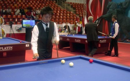 Bilardo Şampiyonası'nın ilk gün sonuçları belli oldu