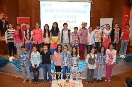 Bilgi evi öğrencileri yarıştı