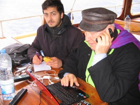 Bilim adamları Marmaris’te batma tehlikesi geçirdi