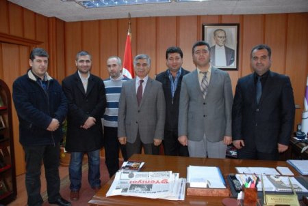 Bilişimcilerden Başkan Büyükaslan’a ziyaret