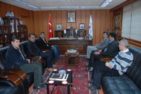 Bilişimcilerden Başkan Büyükaslan’a ziyaret