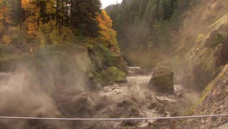 Bir Asırlık Baraj Gölü Böyle Boşaltıldı